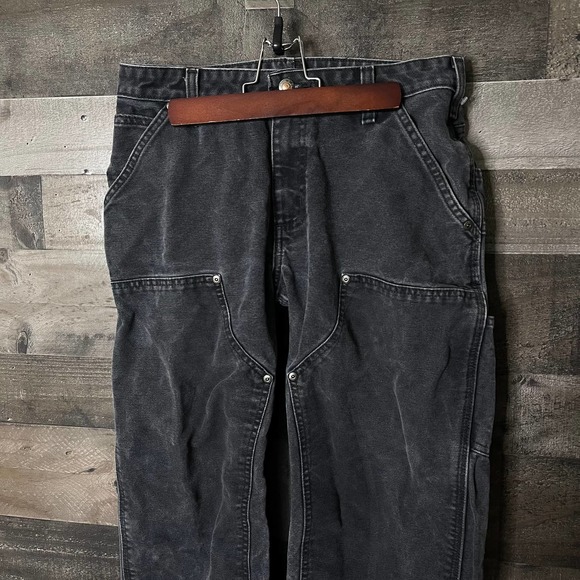 SOLD Carhartt Double Front Dungaree Pants 32X32 - Picture 2 of 6